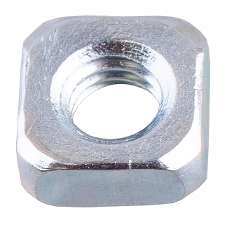 Гайка квадратная DIN 557 М 8 белый цинк (20 шт)