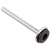 Винтовая опора 30мм с резьбой М 8, Н100, пласт+мет (400 шт)