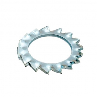 Шайба зубчатая DIN 6798 10 мм (6 шт) - фото2