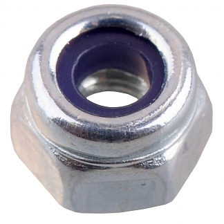 Гайка оцинкованная самоконтрящаяся DIN 985 М 3