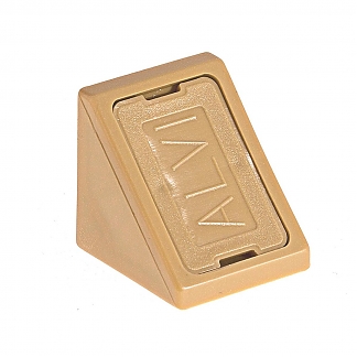 Уголок мебельный пластмассовый, бук (100 шт)