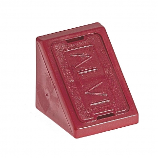 Уголок мебельный пастмассовый, красное дерево (100 шт)