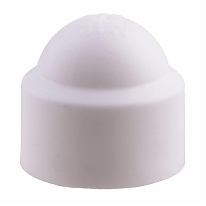 Заглушка-колпачок на болт М10 D19, матовый белый 4 шт