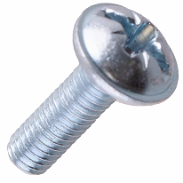 Винт с полукруглой головкой с прессшайбой DIN 967 М 6х20 мм (20 шт)
