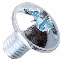 Винт с полукруглой головкой с прессшайбой DIN 967 М 8х12 мм (10 шт)