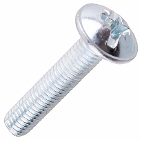 Винт с полукруглой головкой с прессшайбой DIN 967 М 8х40 мм (6 шт)