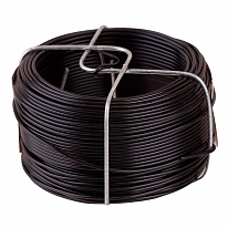 Проволока 0,8/1,4 мм в ПВХ оболочке, черный (30 м)