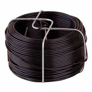 Проволока 0,8/1,4 мм в ПВХ оболочке, черный (30 м)
