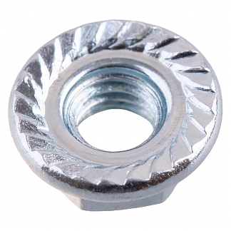 Гайка с фланцем DIN 6923 М 5 - фото2