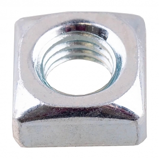 Гайка квадратная DIN 557 М 8 белый цинк (20 шт)