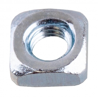 Гайка квадратная DIN 557 М3, белый цинк (240 шт)