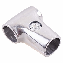 Соединитель 2-х труб Т-образно усиленный хром "Element"