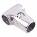 Соединитель 2-х труб Т-образно усиленный хром "Element"