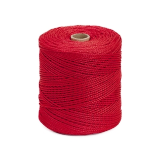 Шнур хозяйственно-бытовой с сердечником 2,0 мм красный (500 м)