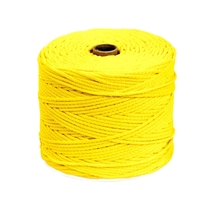 Шнур хозяйственно-бытовой с сердечником 3,0 мм желтый (250 м)