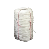 Шнур хозяйственно-бытовой без сердечника 5,0 мм белый (500 м)