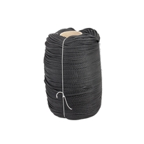 Шнур хозяйственно-бытовой без сердечника 5,0 мм черный (500 м)
