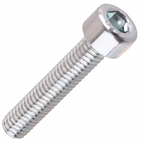 Болт с внутр. шестигр. DIN 912 М8х20, цинк белый 12 шт