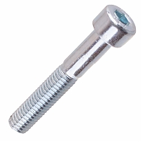 Болт с внутр. шестигр. DIN 912 М6х30, цинк белый 12 шт