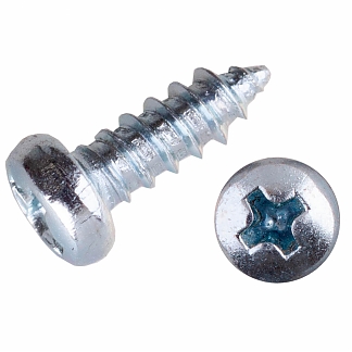 Саморез острый пкр. DIN7981 2,2x6,5 мм, оцинк. (40 шт) - фото2