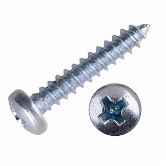 Саморез острый пкр. DIN7981 2,9x16 мм, оцинк. (40 шт) - фото2