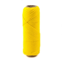 Шнур хозяйственно-бытовой с сердечником 1,5 мм желтый (50 м)  