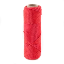 Шнур хозяйственно-бытовой с сердечником 1,5 мм красный (50 м) 