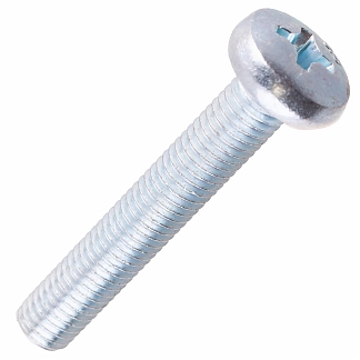 Винт пкр. DIN 7985 М8х60, белый цинк (4 шт)