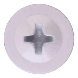 Саморезы для тонких пластин с буром 4,2х25 мм, белый (200 шт) - фото2