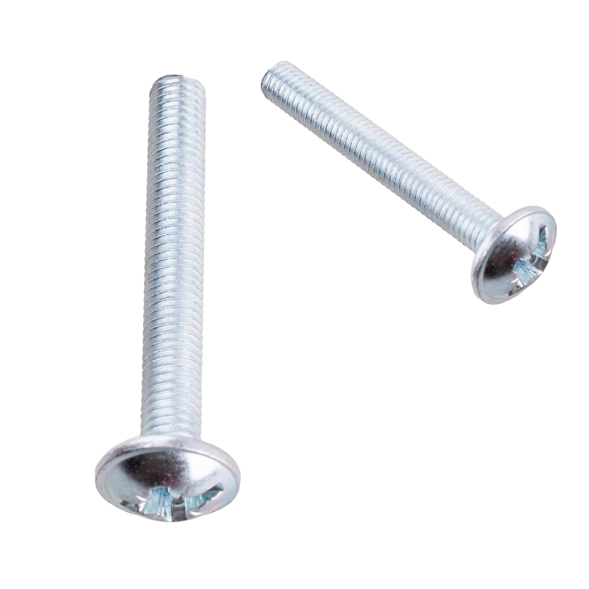 Винт с полукруглой головкой с прессшайбой DIN 967