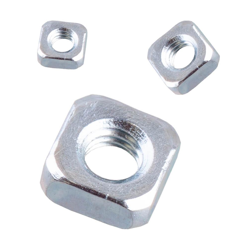 Гайки квадратные DIN 557 оцинкованные